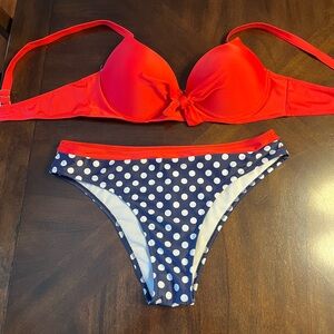 FREE Polka Dot Bikini Set
